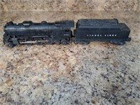 Lionel o gauge locomotive and tender