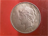 SILVER PACE DOLLAR 1922