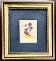 Mickey Mouse Drawing Signed CAROL