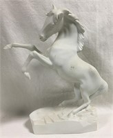 Chambord Limoges France Bisque Horse Sculpture