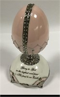 Heirloom Porcelain Musical Egg