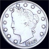 1912-S Liberty Victory Nickel LIGHTLY CIRCULATED