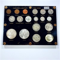 20th Century Type Coin Set MOSTLY UNCIRCULATED