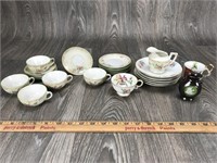Occupied Japan China Collection Cups Saucers Etc