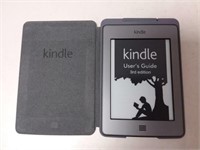 Kindle w/Leather Case