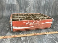 24 Bottle Coca Cola Wooden Crate