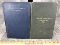 US Navy Books - Uniform Regulations & Watch Manual