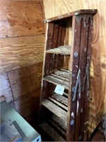 2 Wooden Step Ladders.