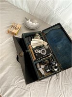 Vintage Weston Camera With Accessories.