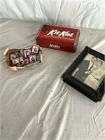 Collectible Kit Kat Tin And Matches.
