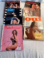 Men's Adult Magazines From 1972