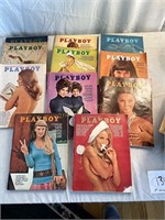 1970 Playboy Magazines.