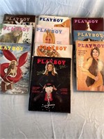 1972 Playboy Magazines.