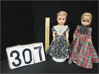 2 Madame Alexander dolls
