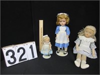 3 Alice in Wonderland dolls