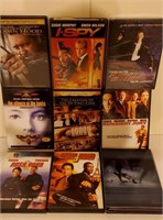 12 DVD Action Movies(X Men 4pc set)