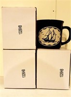 4 New Matching Coffee Mugs