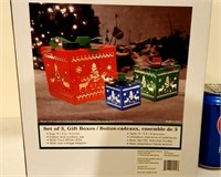 3 Lighted Gift Box