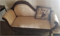 Decorative Carved Parlor Seat