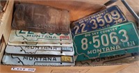 Assorted States License Plates in (5) Boxes