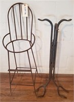 Iron High Chair for Flower Pot Holder, Other Stand
