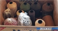 Large Spools of Thread for Leather Sewing