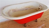 Claw Footed Cast Iron Bath Tub