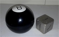 Fortune Telling 8 Ball & Cube