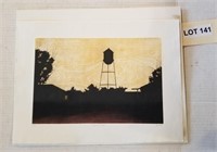 "Wyoming Dusk", 4/55, "Jeret 05", unframed Print