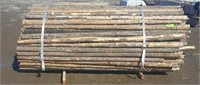 8' X 1"-2" Unpeeled Posts