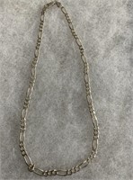 Sterling Silver Figaro chain approx  18”