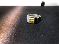 Sterling silver ring probably between a 9 or 10