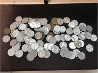 Vintage foreign coins lot