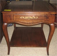 Side Table W/ 1 Drawer - 22 x 23 x 26