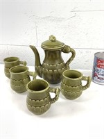 Théière et tasses en céramique Japan