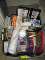 Tote of Paperplates-Cups-Napkins