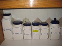 6 Pc Canister Set