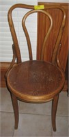2 Oak Cafe Chairs