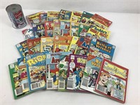 31 bandes dessinées tel Archie,Betty&Véronica