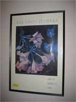 1990 Santa Fe Opera 33x23 Framed Art