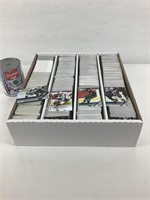 Boîte de cartes de joueurs de Hockey