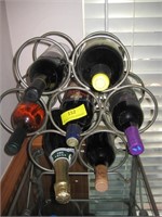 Wine Rack W/ 17 Bottles