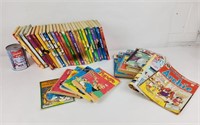 Collection de bandes dessinées tel Popeye, Archie