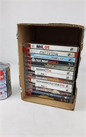 Collection de jeux divers pour console PS3