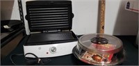 GE griller with microwave roaster