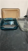 Group of Glass casserole dishes