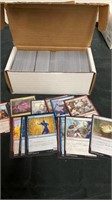 Group of foreign magic cards