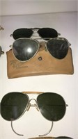 Lot of Vintage Ray-Ban Aviator sunglasses-