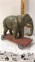 1920’s Composite Elephant pull-toy , it’s missing