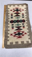 Original Navajo Indian rug 36” x 19.5”
